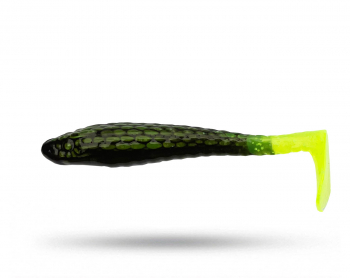 Waterquake Snake Shad 10 cm -Green Mamba 4 pk